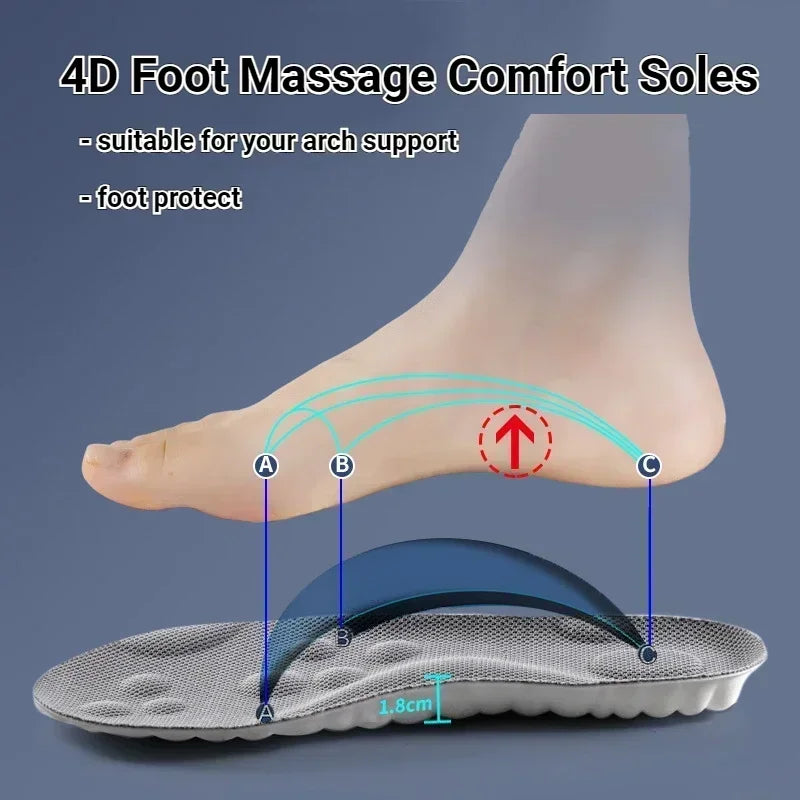 4D Massage Shoes Insoles